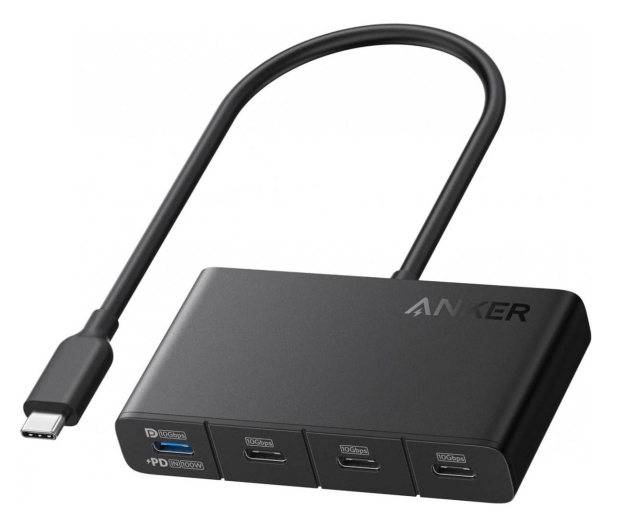ANKER USB-C 4-in-1 10Gbps A8340GA1 - 1274274 - zdjęcie